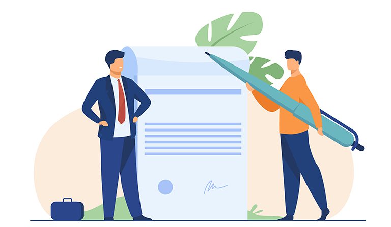 Letter of intent image